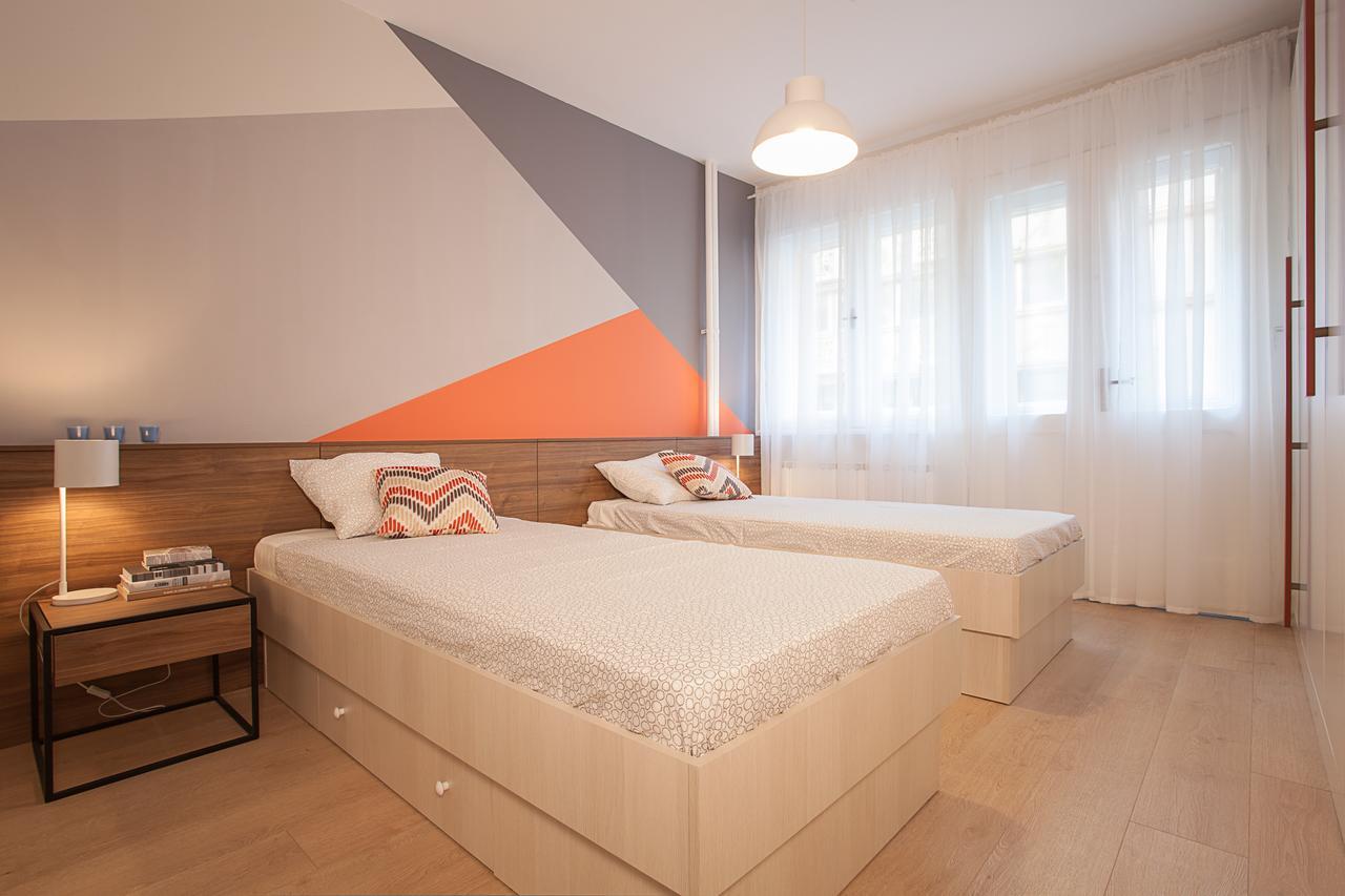 A&B Apartment Skopje Bagian luar foto